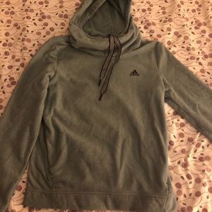 adidas blue/ green hoodie